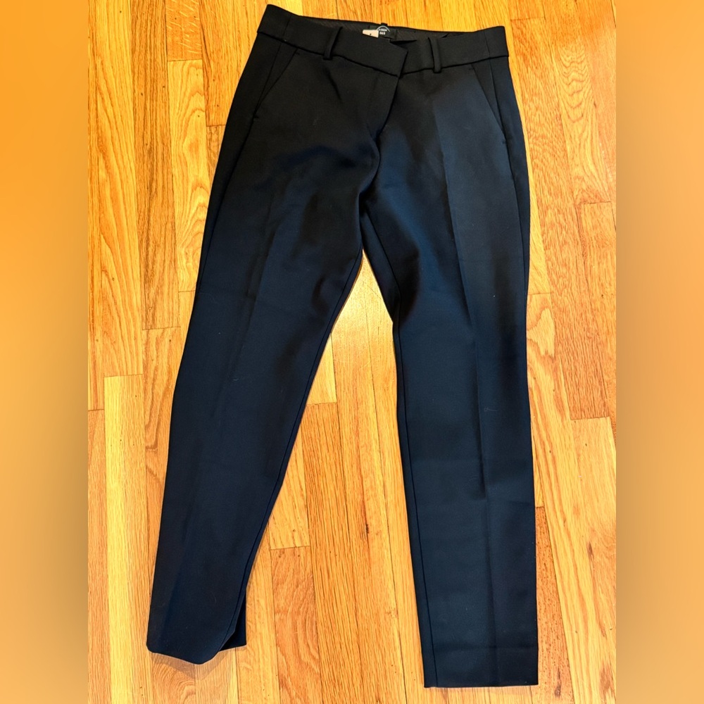NWT Jcrew black Cameron full length pants